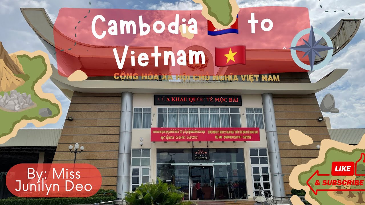 Phnom Pehn, Cambodia 🇰🇭 to Ho Chi Minh, Vietnam 🇻🇳 | Border to Border | Giant Ibis Bus