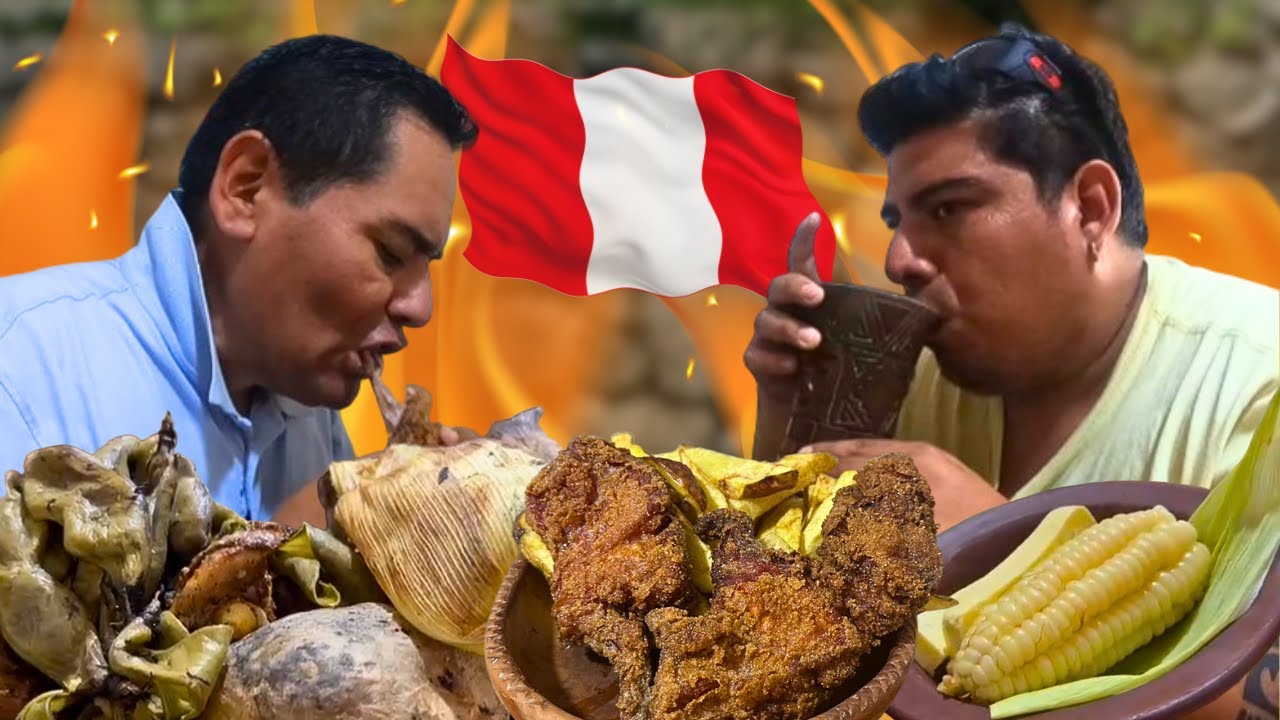 PACHAMANCA COMIDA DE DIOSES.   @ElCamaleonoficial @LASAVENTURASDEJHON  