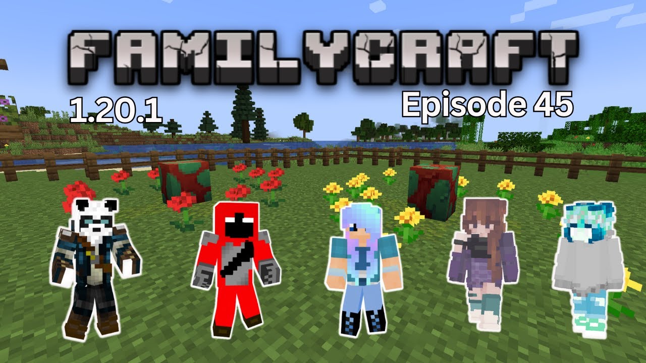 DoubleK Plays Minecraft - FamilyCraft SMP - Episode #45 - Father and Son Gaming - Sniffer Eggs Hatch