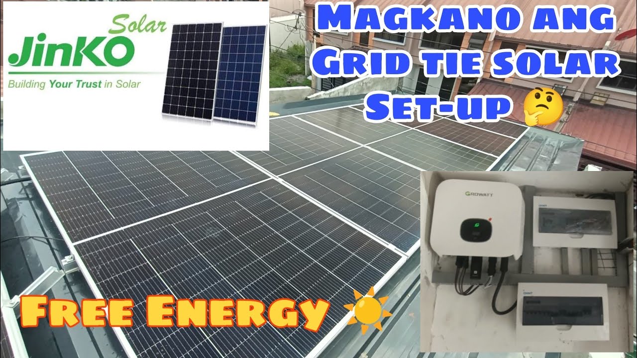 Magkano magpa Solar set up? Grid tie with net Metering 👍