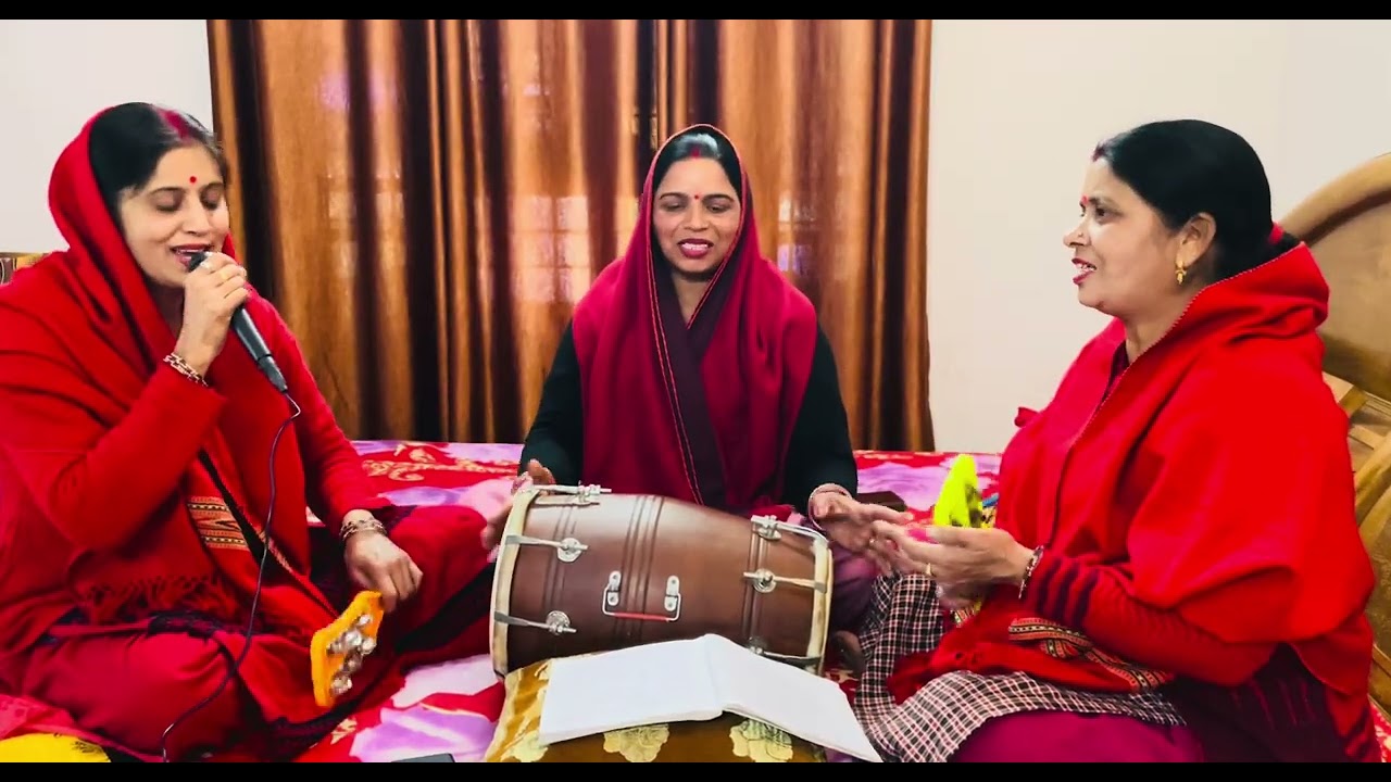 🕉️#bhajan 🕉️मैहंदी गौरजां ने लाई होई है जंज भोले जी दी आई होई है#shiv #संतोषी माता कीर्तन मंडली 