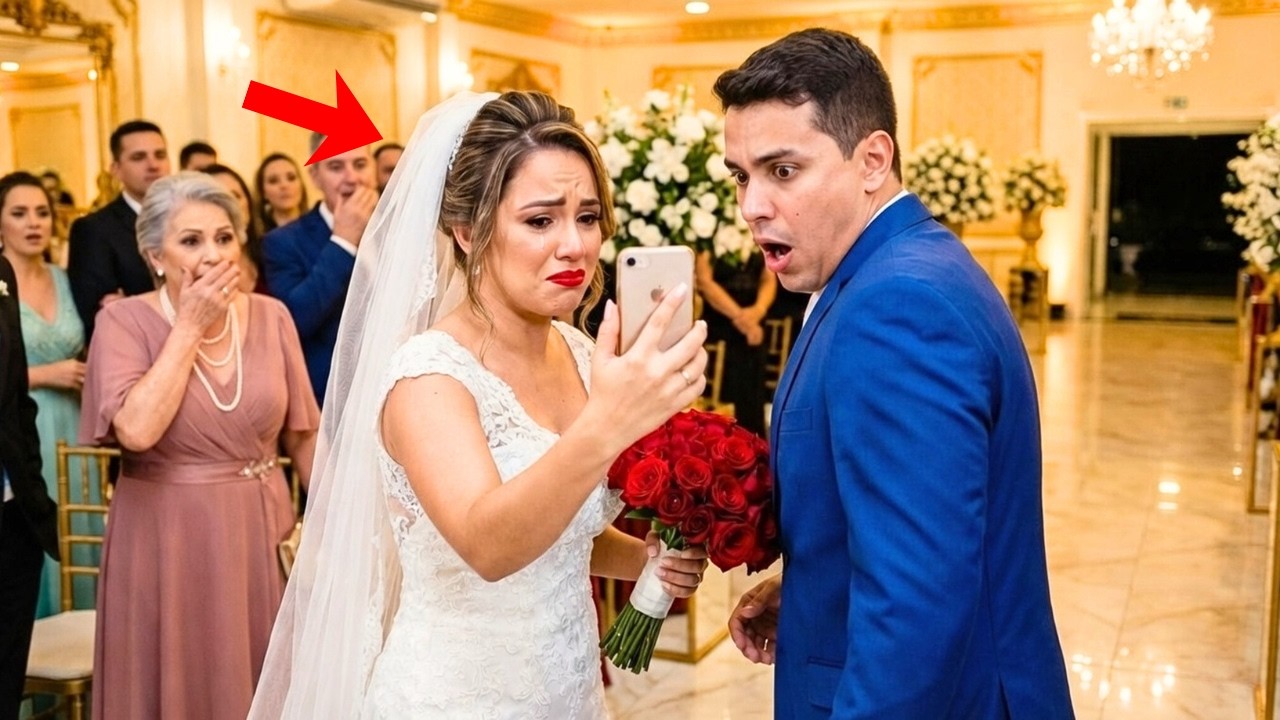 ESPOSA DESCOBRE A INFIDELIDADE DO MARIDO AO VIVO NA CERIMÔNIA — E TOMA UMA ATITUDE IMPACTANTE...