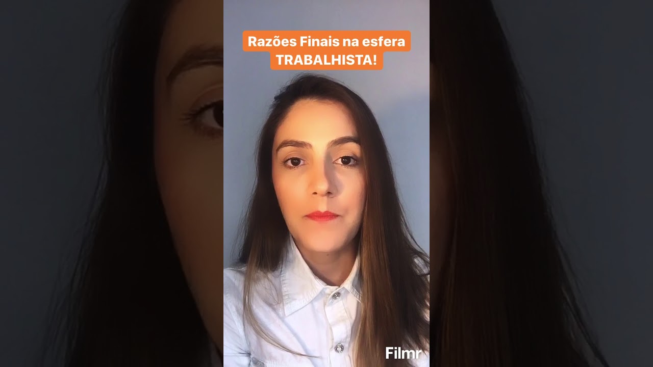 COMO FAZER RAZÕES FINAIS TRABALHISTA?