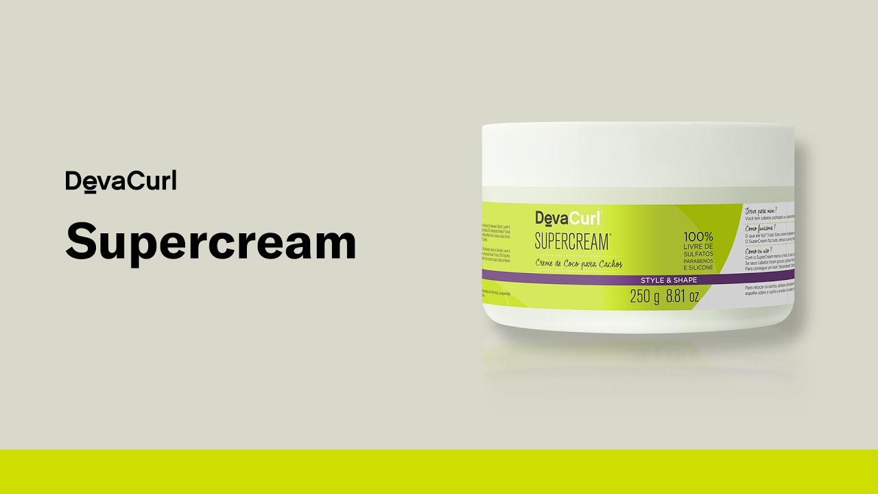 DevaCurl Supercream - Finalizador em Creme para Cachos
