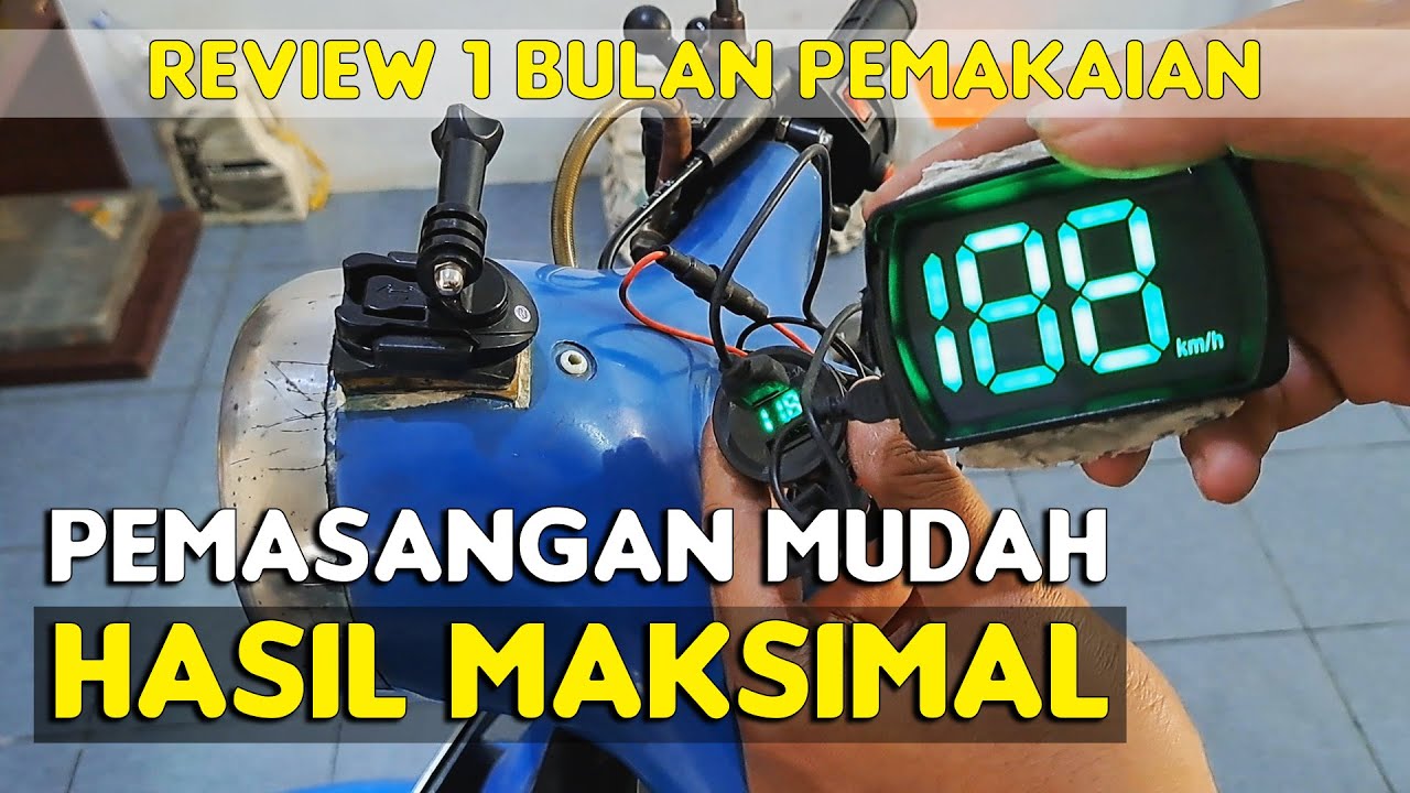 Speedometer Digital Vespa 2 Tak Klasik