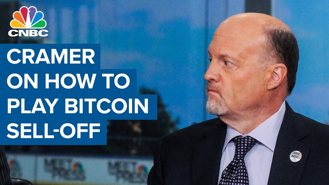 Jim Cramer on how investors should handle bitcoin's weekend plunge