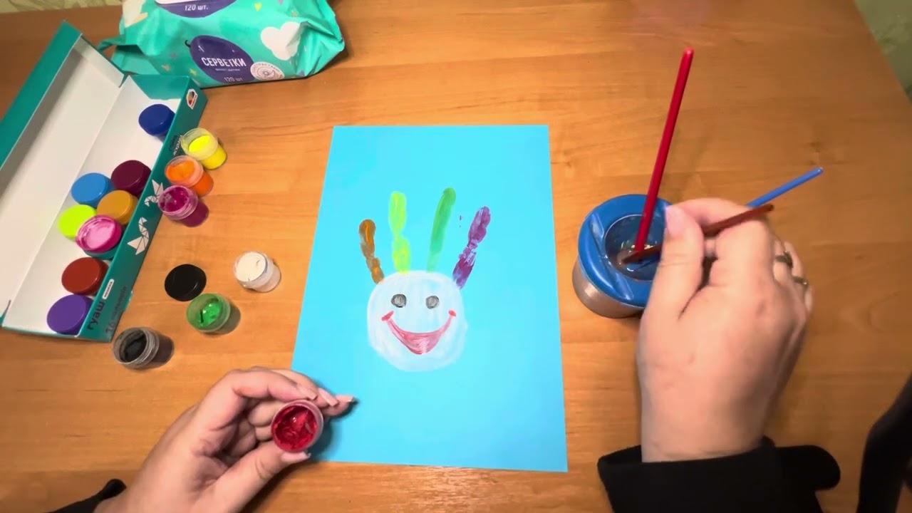 Малювання «Веселий клоун» тема професії