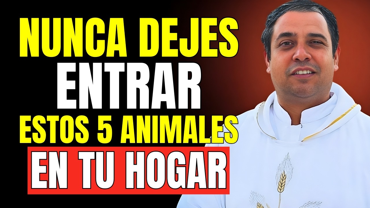 ¡Cuidado Cristiano! 5 Animales que Nunca Deben Entrar en tu Corazón | Padre Arturo Cornejo