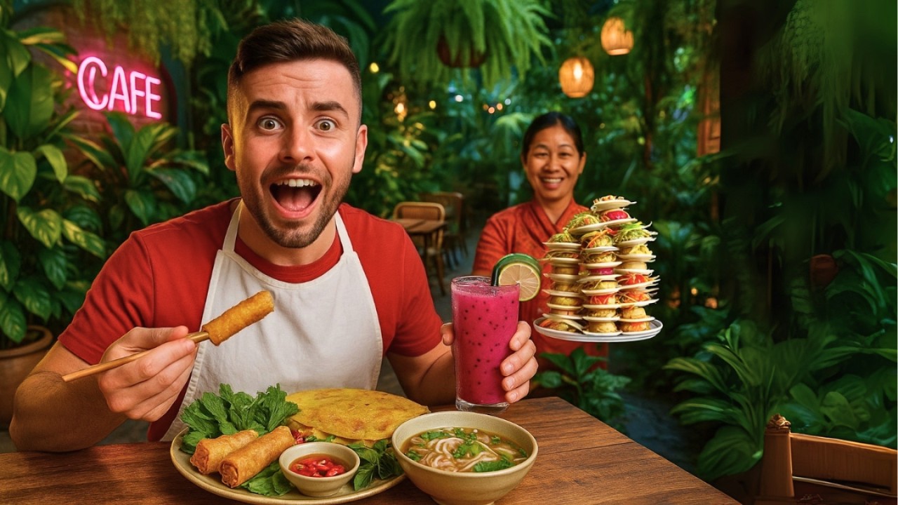 Eating Like a KING in Vietnam!!