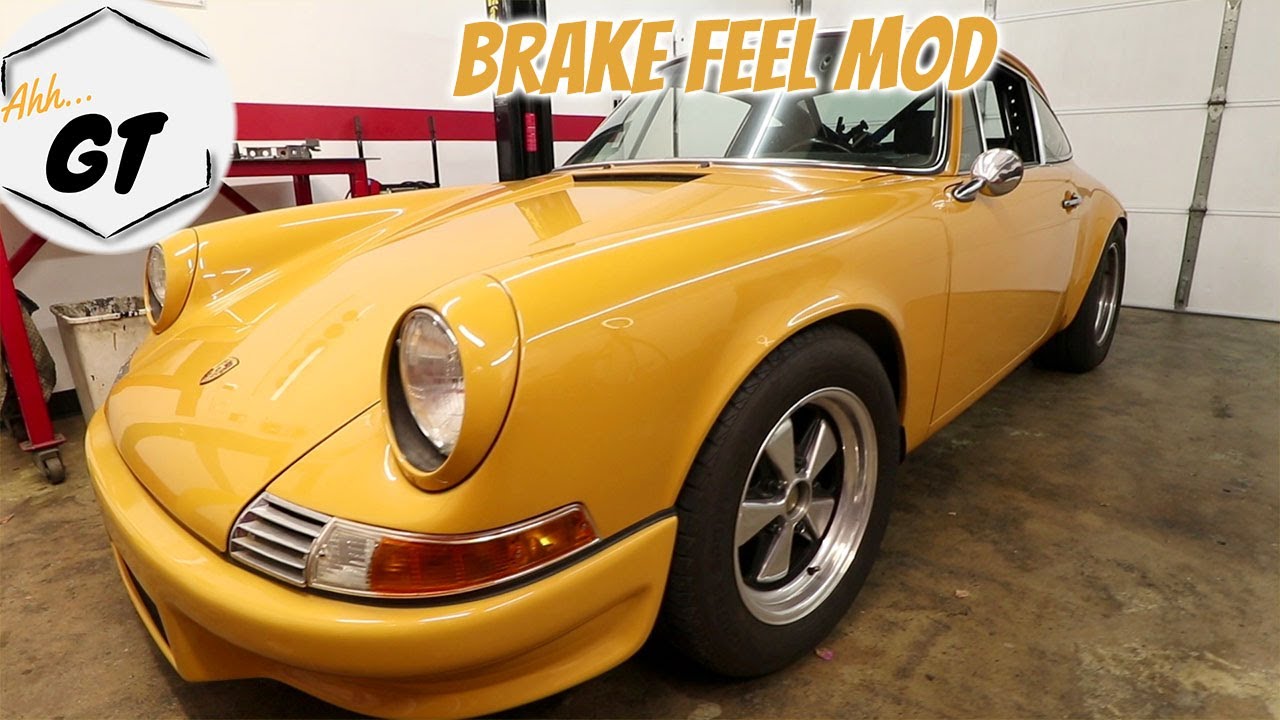 Improved Brake Feel Performance On This Modified Porsche 911 Hotrod