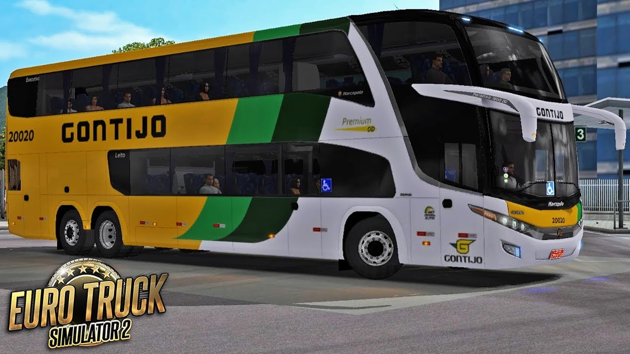 ETS 2 – MOD BUS | G7 1800 DD | GONTIJO | São Paulo / Maceió - Detail+EAA