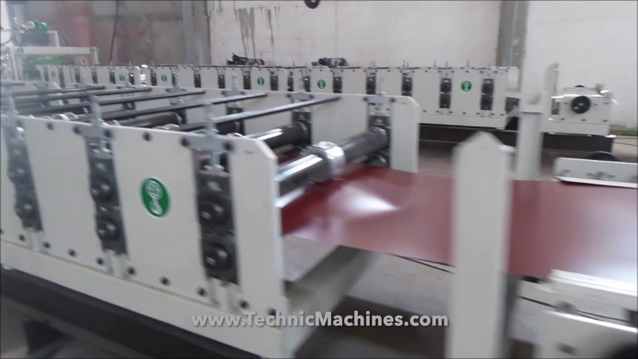 Corrugated Sheet Metal Roll Forming Machine Line