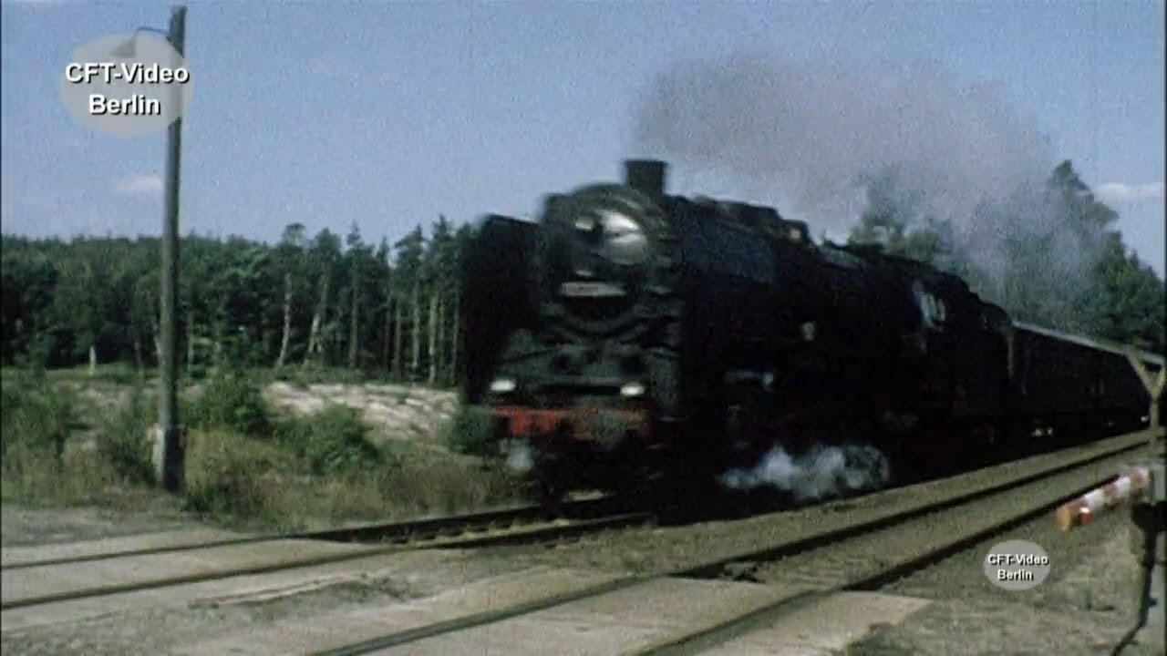 Siebziger Jahre Reichsbahn - noch regiert K&ouml;nig Dampf