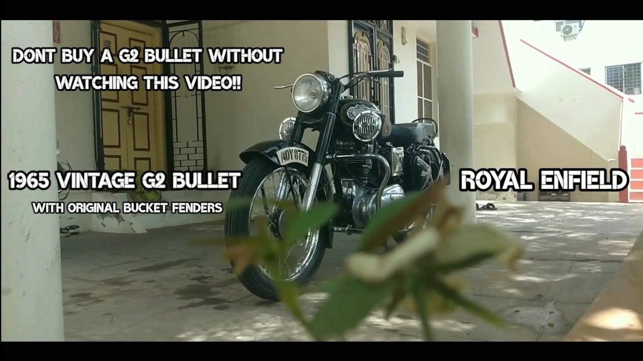 1965 Vintage G2 Bullet Detailed Review l Old Royal Enfield l Bullet Riders