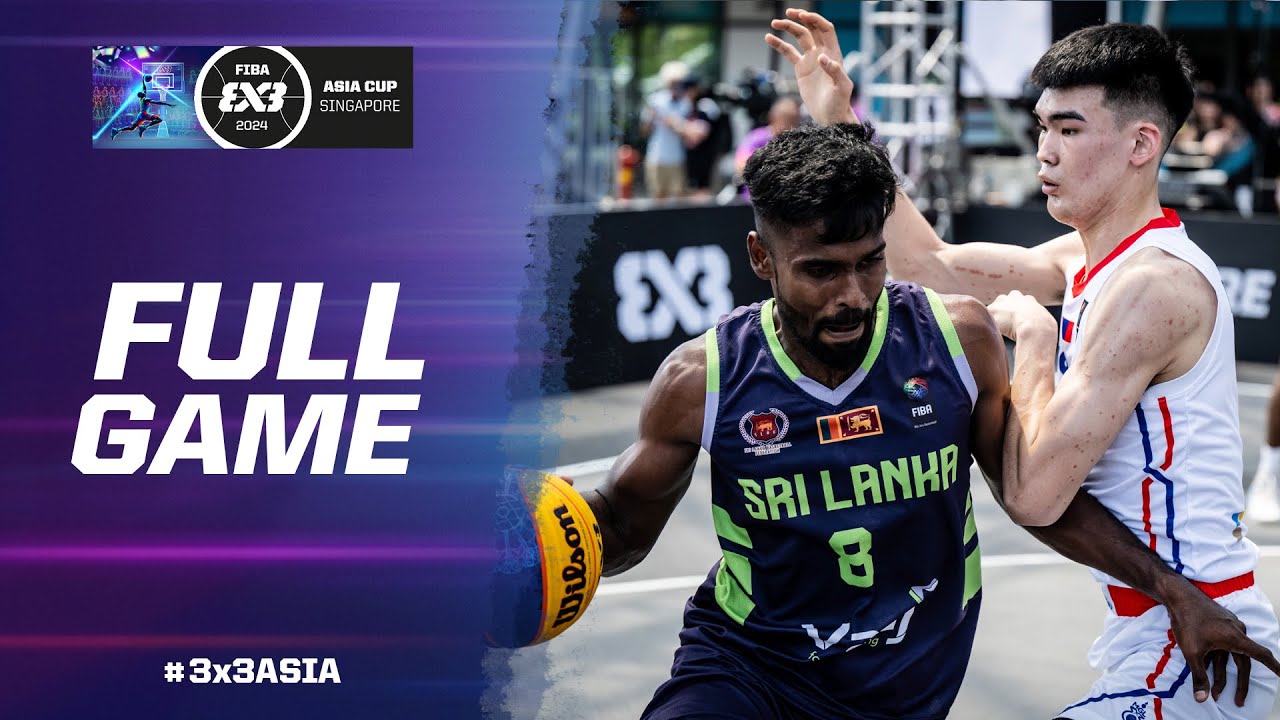 Mongolia 🇲🇳 vs Sri Lanka 🇱🇰 | Men Full Game | FIBA 3x3 Asia Cup 2024 | 3x3 Basketball