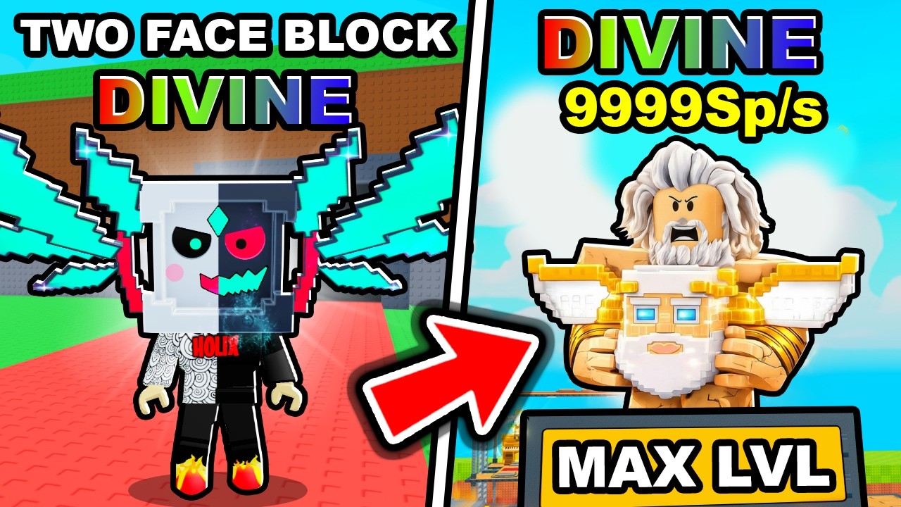 ZDOBYŁEM NAJLEPSZEGO TWO FACE LUCKY BLOCK w BE A LUCKY BLOCK (ROBLOX)!