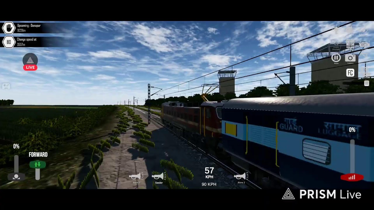 🔴Most Realistic Android Train Game | Indian Railway Train Simulator | Android Gameplay