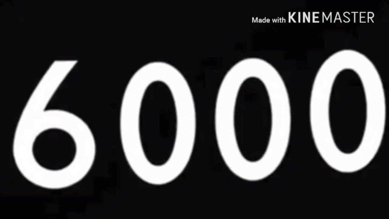6000 subscribers feat. Legoboynj