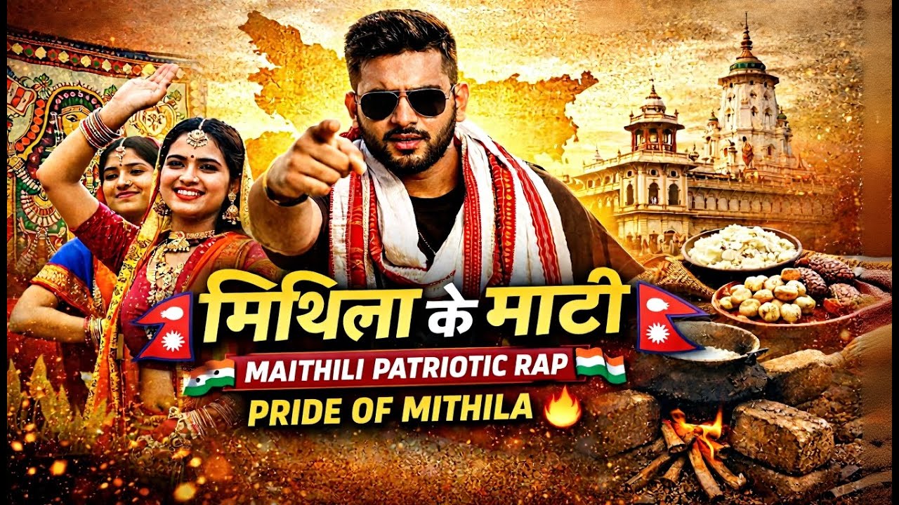 मिथिला के माटी | Maithili Patriotic Rap | Pride of Mithila 🔥