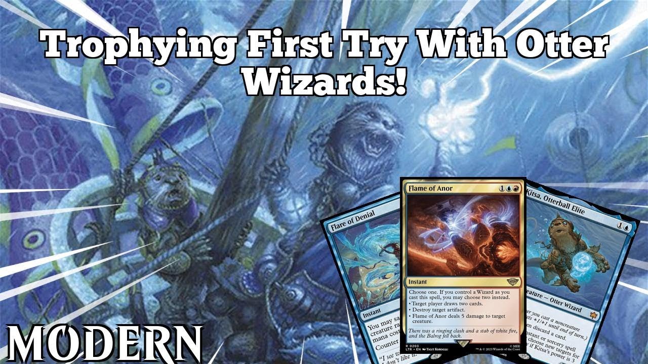 🏆[FIXED] Trophying First Try With Otter Wizards! | Otter Wizards | Modern | MTGO