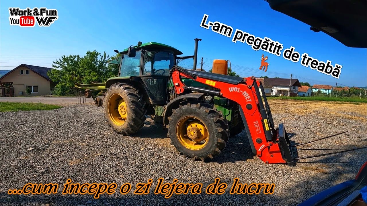 Astăzi dau cu grebla, întoarcem corzile... #Agriculture ep.75