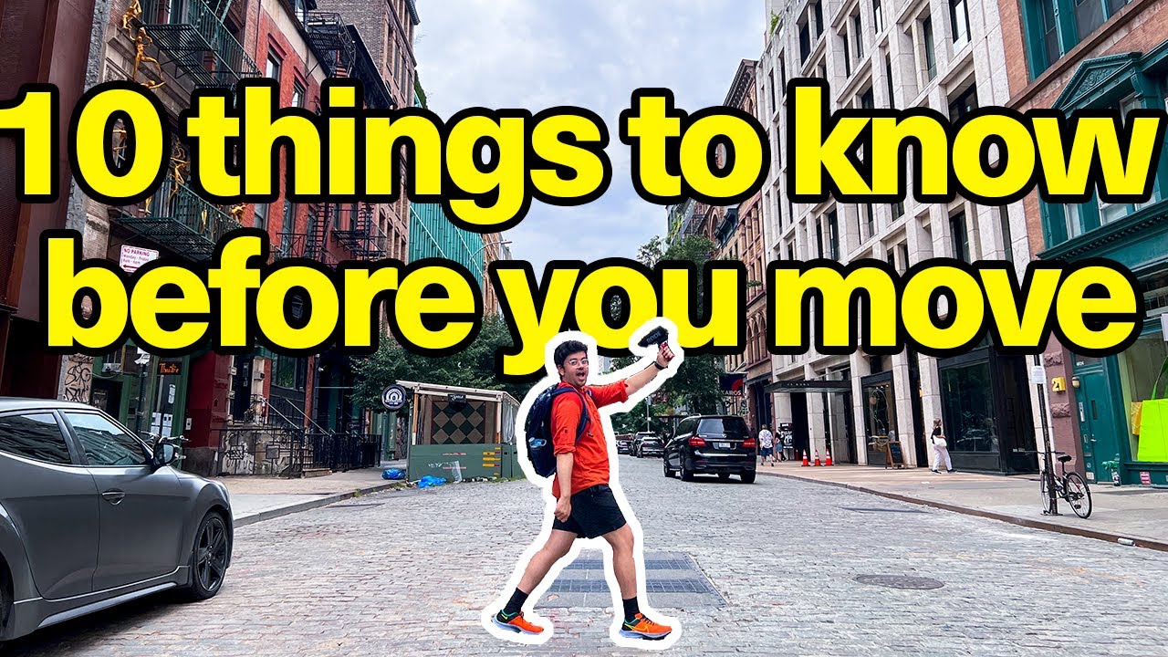 How to move to NEW YORK Alone in 2024 | 10 things to know BEFORE moving to NYC | NYC Survival Guide
