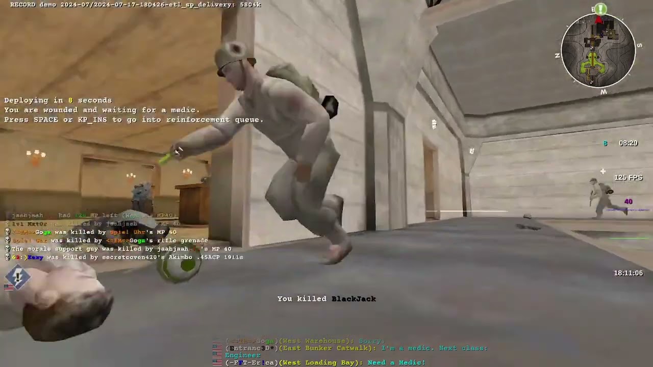LIVE random public gaming - Sp_delivery - 17/07/2024 - WOLFENSTEIN ENEMY TERRITORY 