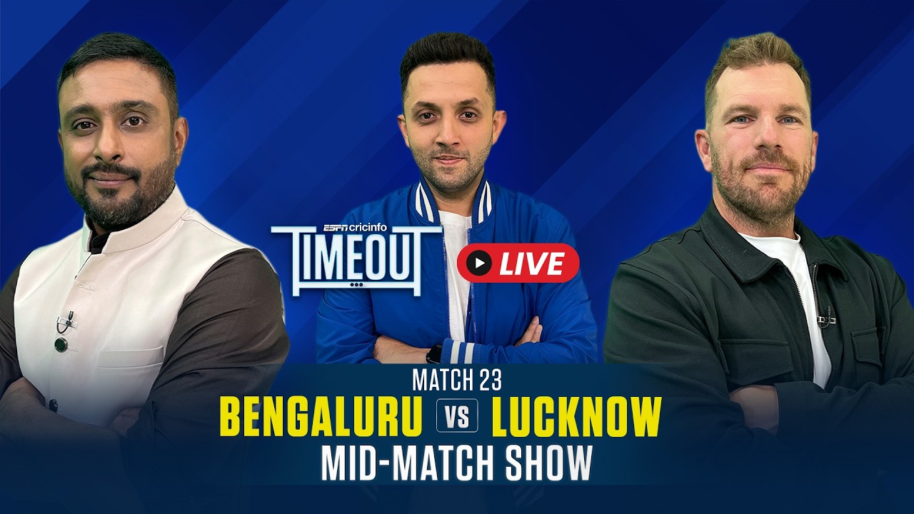 RCB vs LSG Innings break show | LIVE IPL 2026 Match 23 | Who holds the edge - Bengaluru or Lucknow?