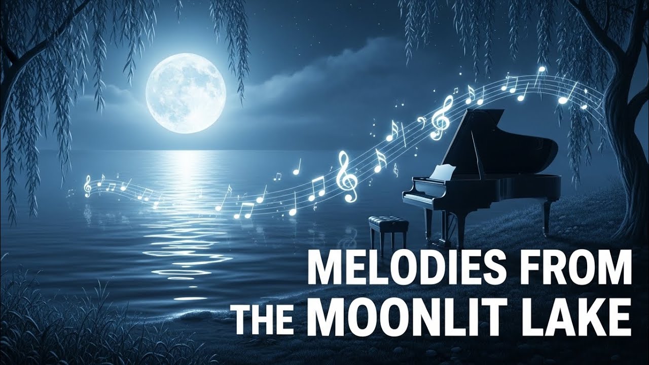 Melodies from the moonlit lake 