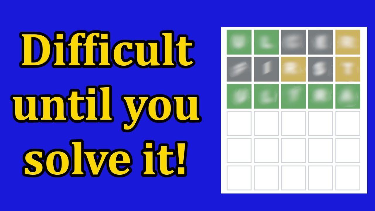 Wordle of the Day: Difficult until you solve it! (2022-02-27)