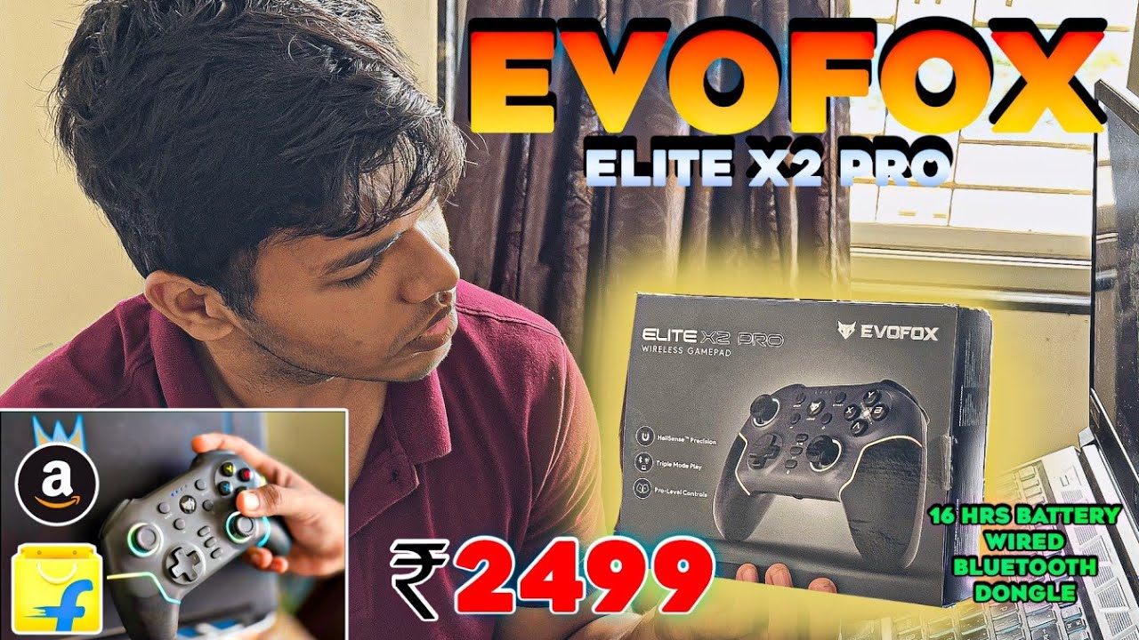 WATCH FULL VIDEO BEFORE BUYING IT 🤯| FULL DETAILED VIDEO OF EVOFOX ELITE X2 PRO CONTROLLER🔥| REVIEW