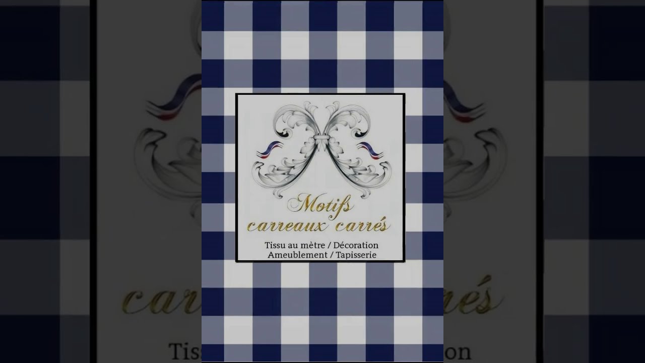 TISSU CARREAUX VICHY BLEU D&Eacute;CORATION AMEUBLEMENT RIDEAU - Housse de couette fabrics gingham meter