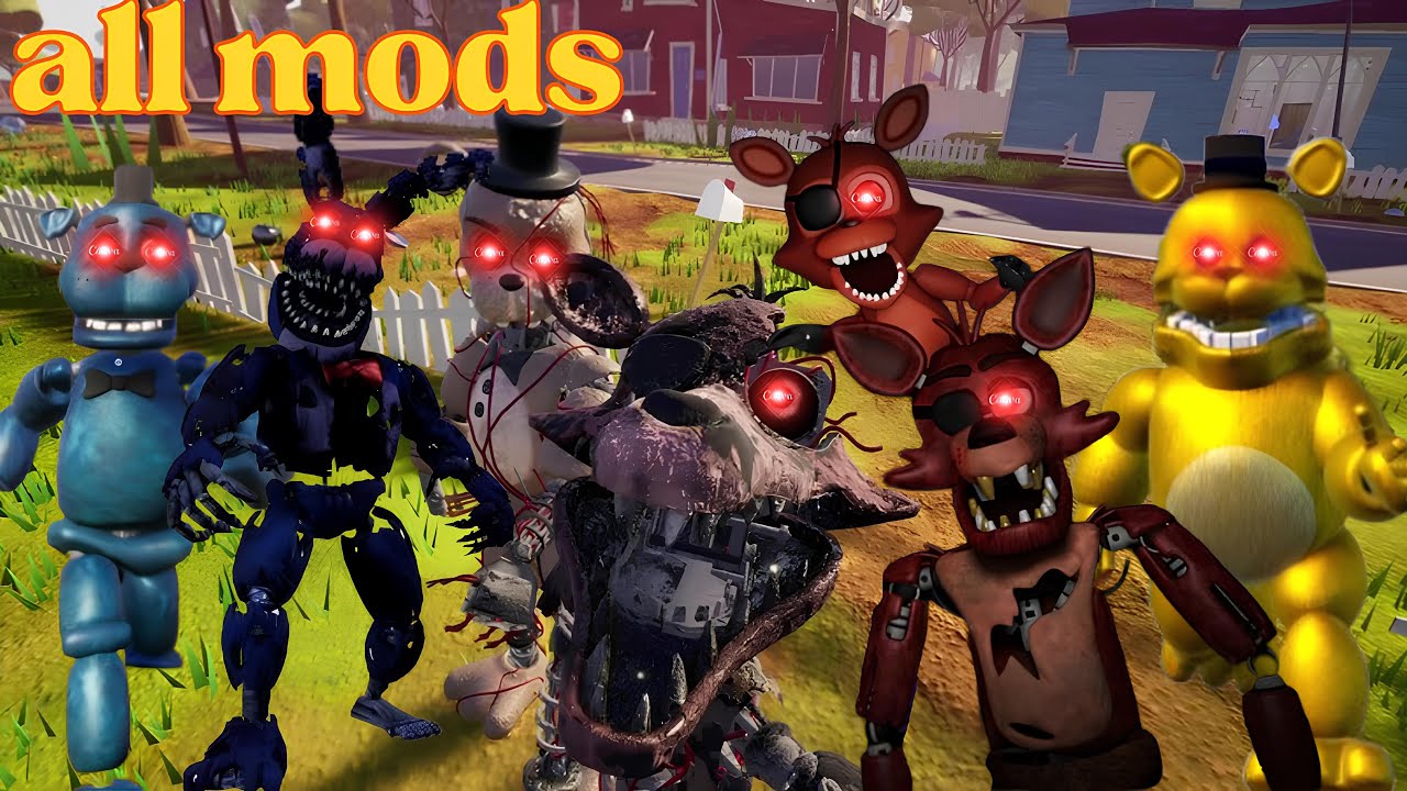 TJoC Ignited fredbear foxy nightmare full horror gameplay hello neighbor