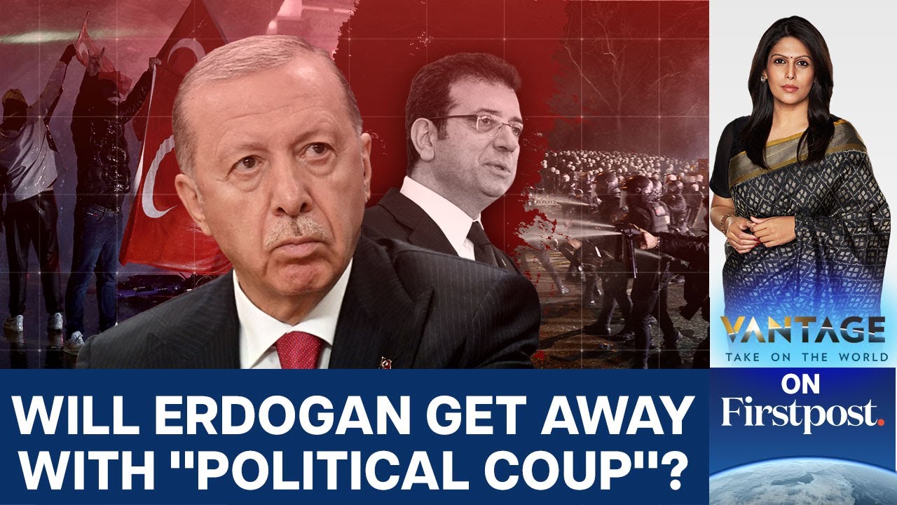 Anti-Erdogan Protests Intensify after Chief Rival Taken to Jail | Vantage with Palki Sharma | N18G