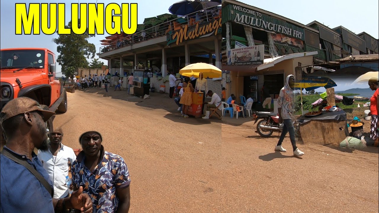 MULUNGU LANDING SITE A FRESH FRIED FISH MARKET IN MUNYONYO KAMPALA UGANDA