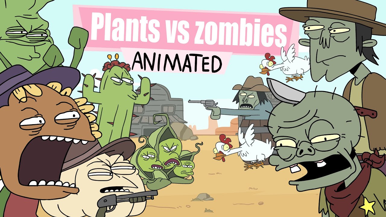 PLANTS VS ZOMBIES: СТАРЫЙ ЗАПАД (АНИМАЦИЯ)