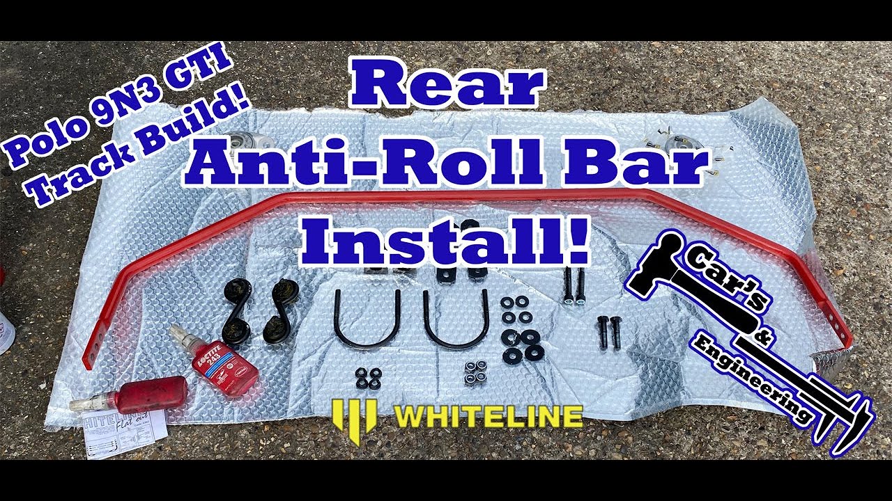 Rear Anti Roll Bar Install!   (9N3 GTI Trackcar Build)