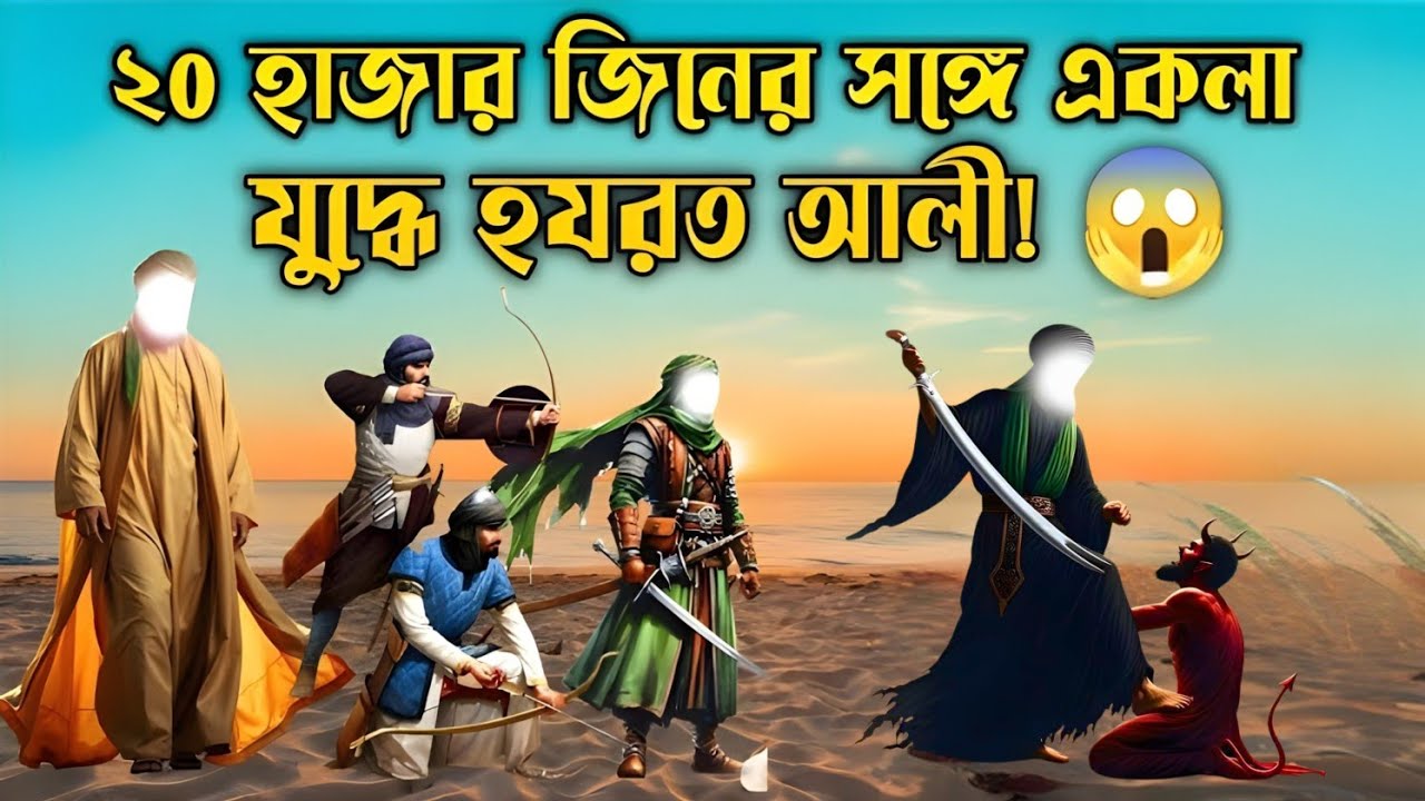 হযরত আলী ও জীনের যুদ্ধ | আলী ও ২০ হাজার জীনের এক ভয়ানক যুদ্ধ | ইসলামিক ঘটনা | ইসলামিক গল্প 