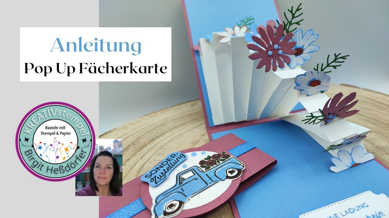 Anleitung Pop Up Fächerkarte Perfekter Pick Up