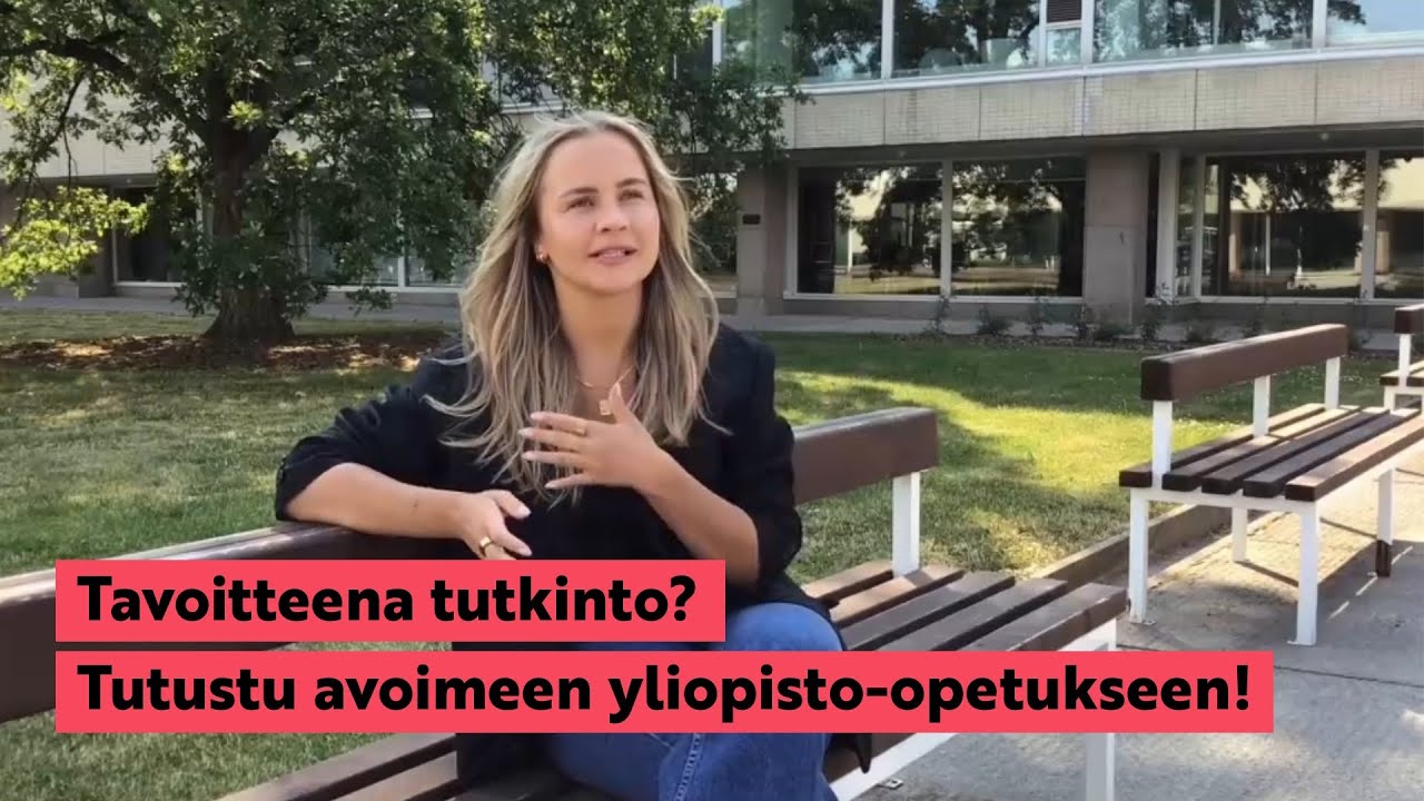 Tavoitteena tutkinto? Tutustu Turun yliopiston avoimeen yliopisto-opetukseen!
