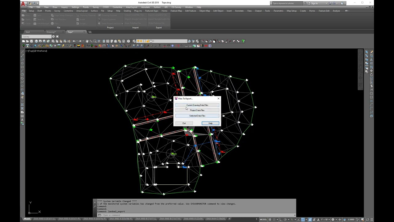 Carlson Exporting LandXML