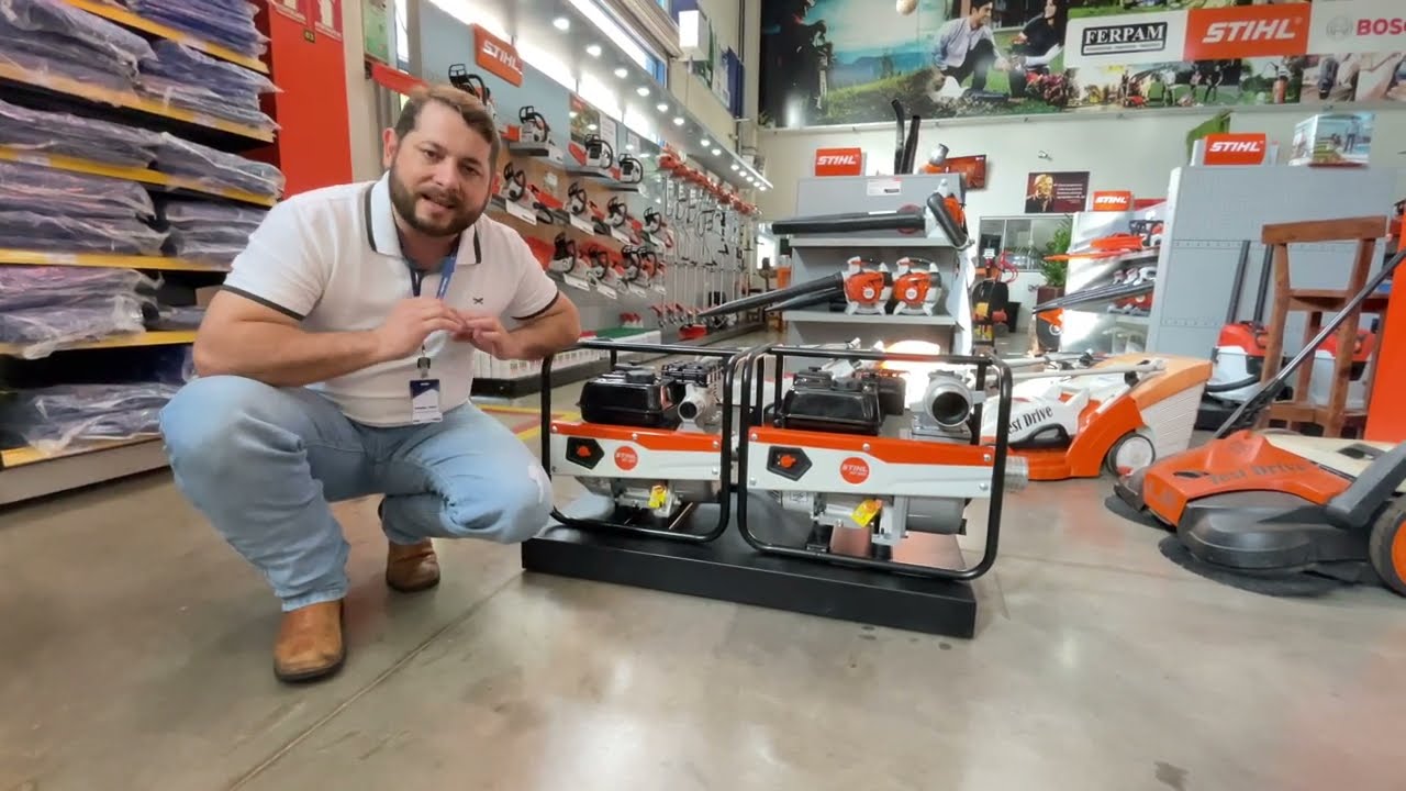 MOTOBOMBA STIHL WP 300 WP 600