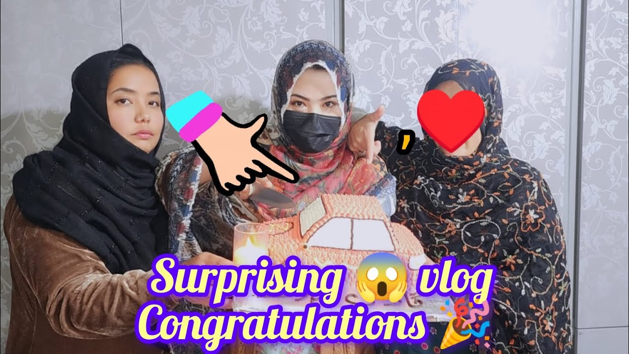 Congratulations For New ...?🫣 watch full video .تبریک باشہ