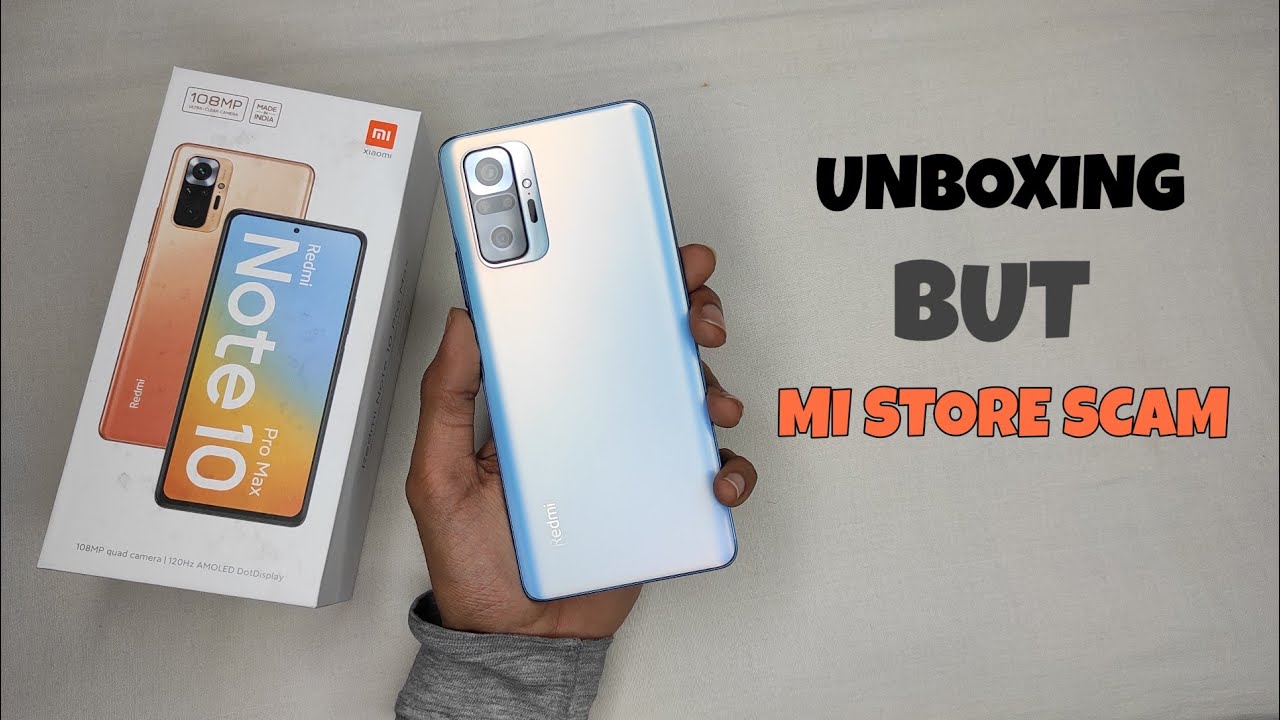 Redmi Note 10 Pro Max Glacial Blue Unboxing | Indian Retail Unit | 120zh sAmoled Display | PUBG 😈
