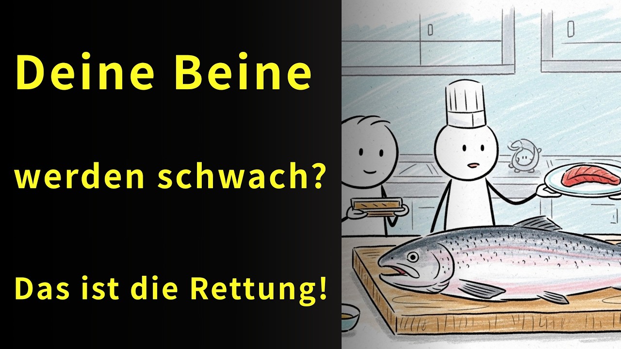 5 Lebensmittel gegen Sarkopenie und altersbedingten Muskelschwund der Beine