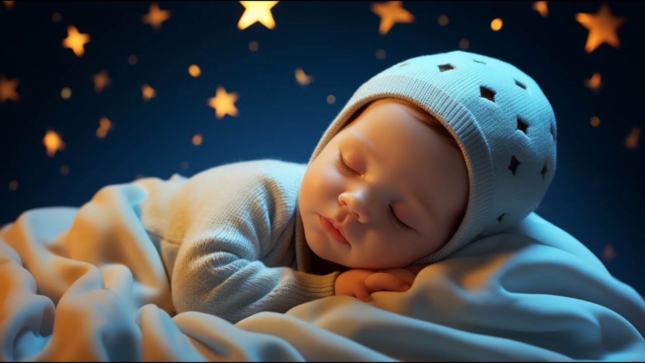 Super Relaxing Baby Sleep Music🌙Baby Sleep Instantly💖3-Minute Miracle💫Mozart & Brahms Lullabies