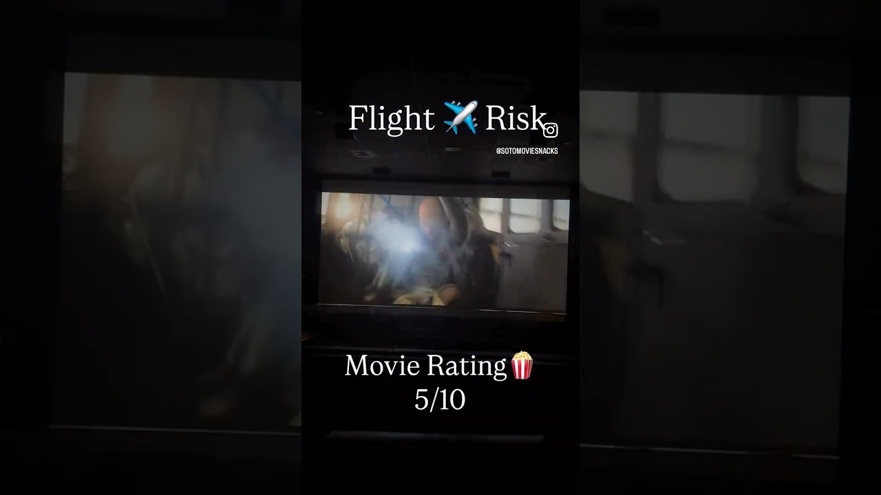 Flight ✈️ Risk Rating 5/10 #flightrisk #moviereview #rottentomatoes