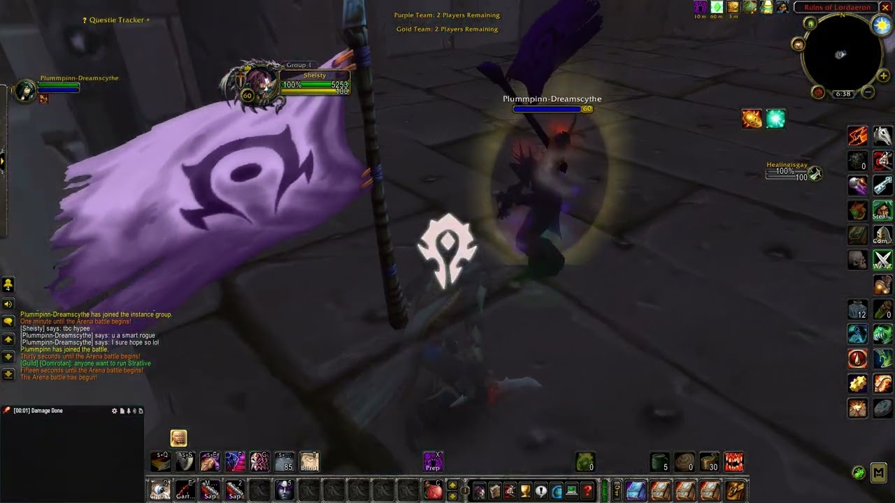 Prepatch arena double dog