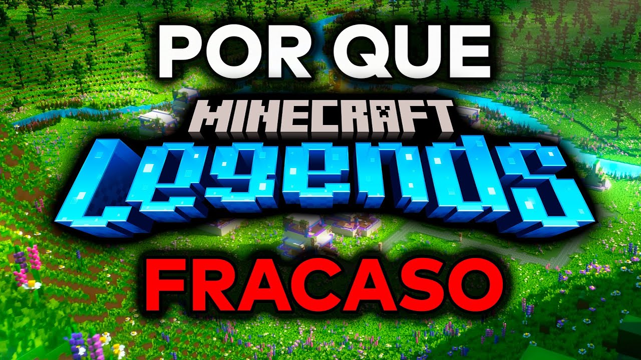 Por que FRACASO Minecraft Legends