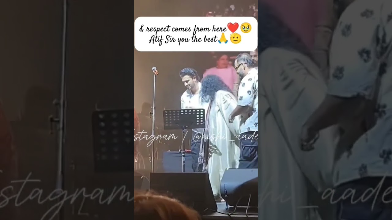 Atif Aslam  & Abida Parveen live performance // Short video // @atifaslam #atifaslam #aadeez